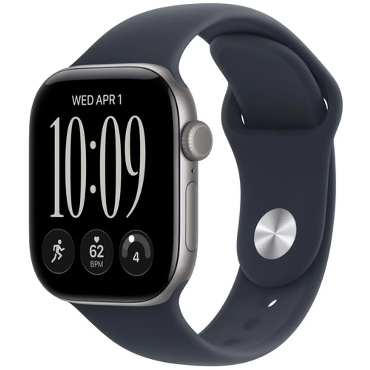 Apple Watch Series 12 42mm Grijs Sportband S/M