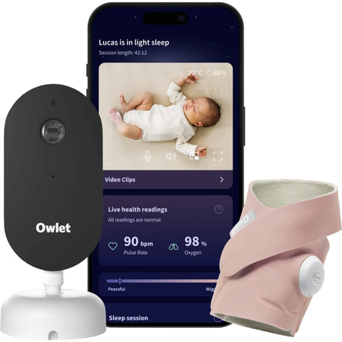 Owlet Dream Duo Dusty Rose OW-DSDUO-RO