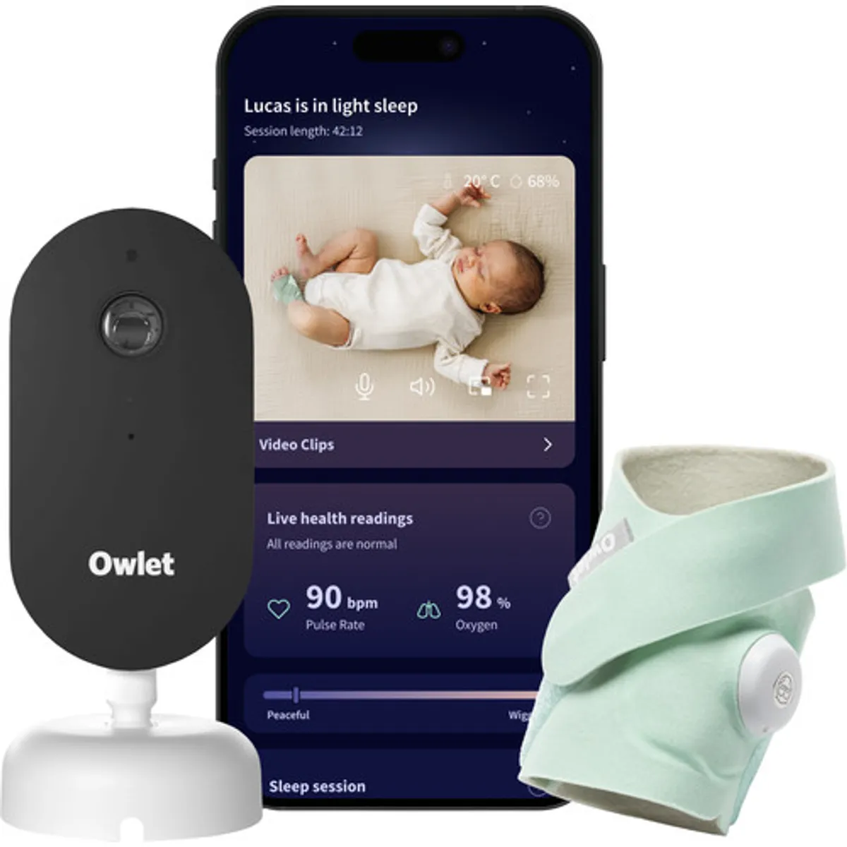 Owlet Dream Duo Mint OW-DSDUO-MI