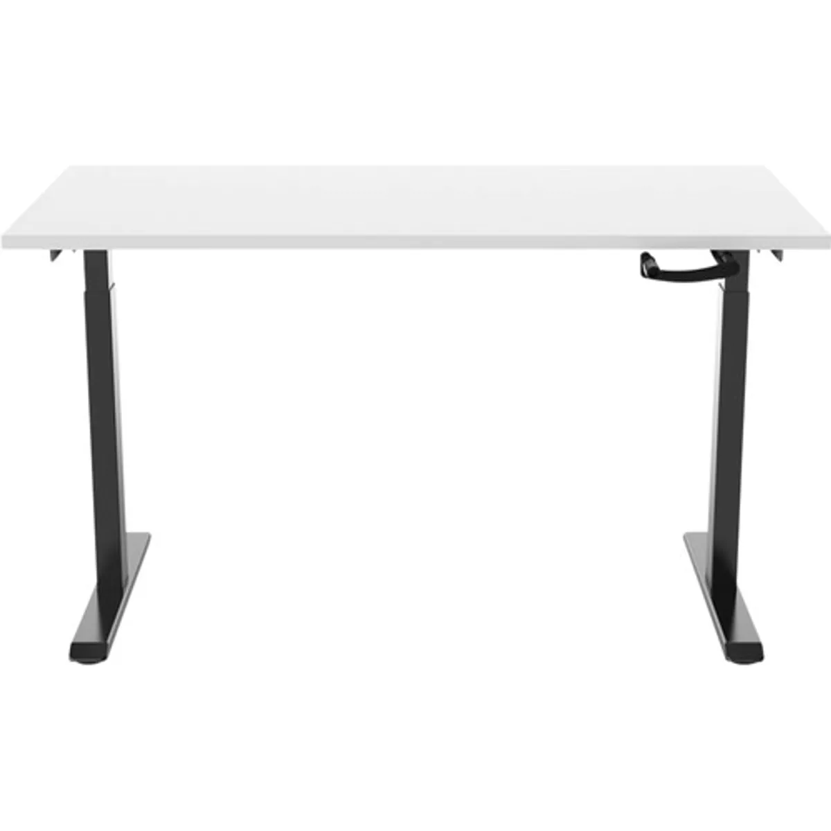 Euroseats Handslinger Zit Sta Bureau 140 x 80 Zwart/Wit
