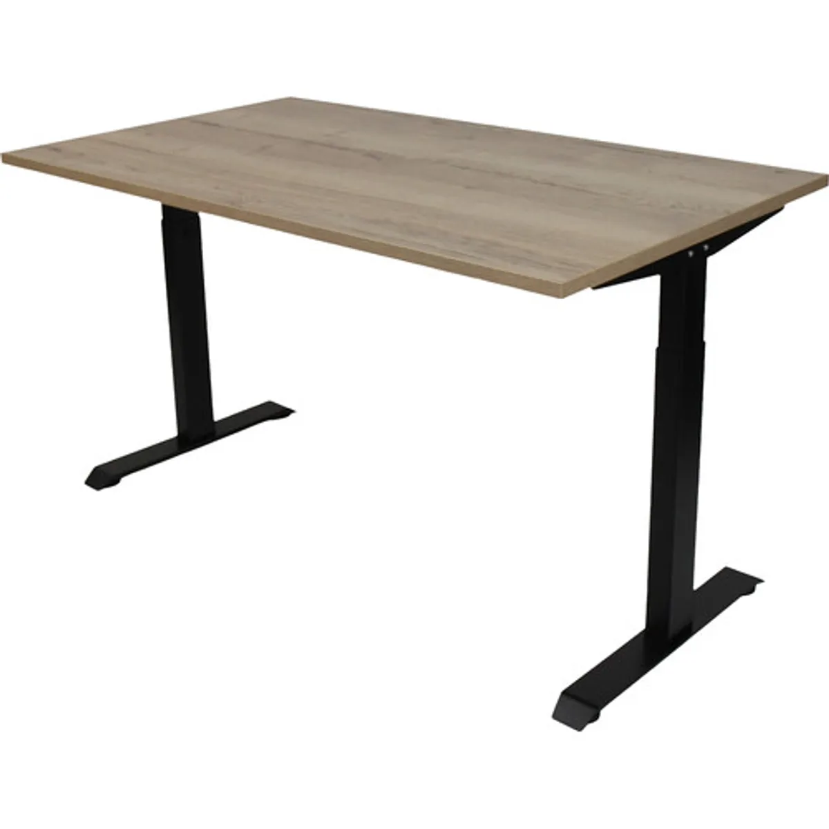 Euroseats Zit/Zit Bureau 120 x 80 Zwart Eiken