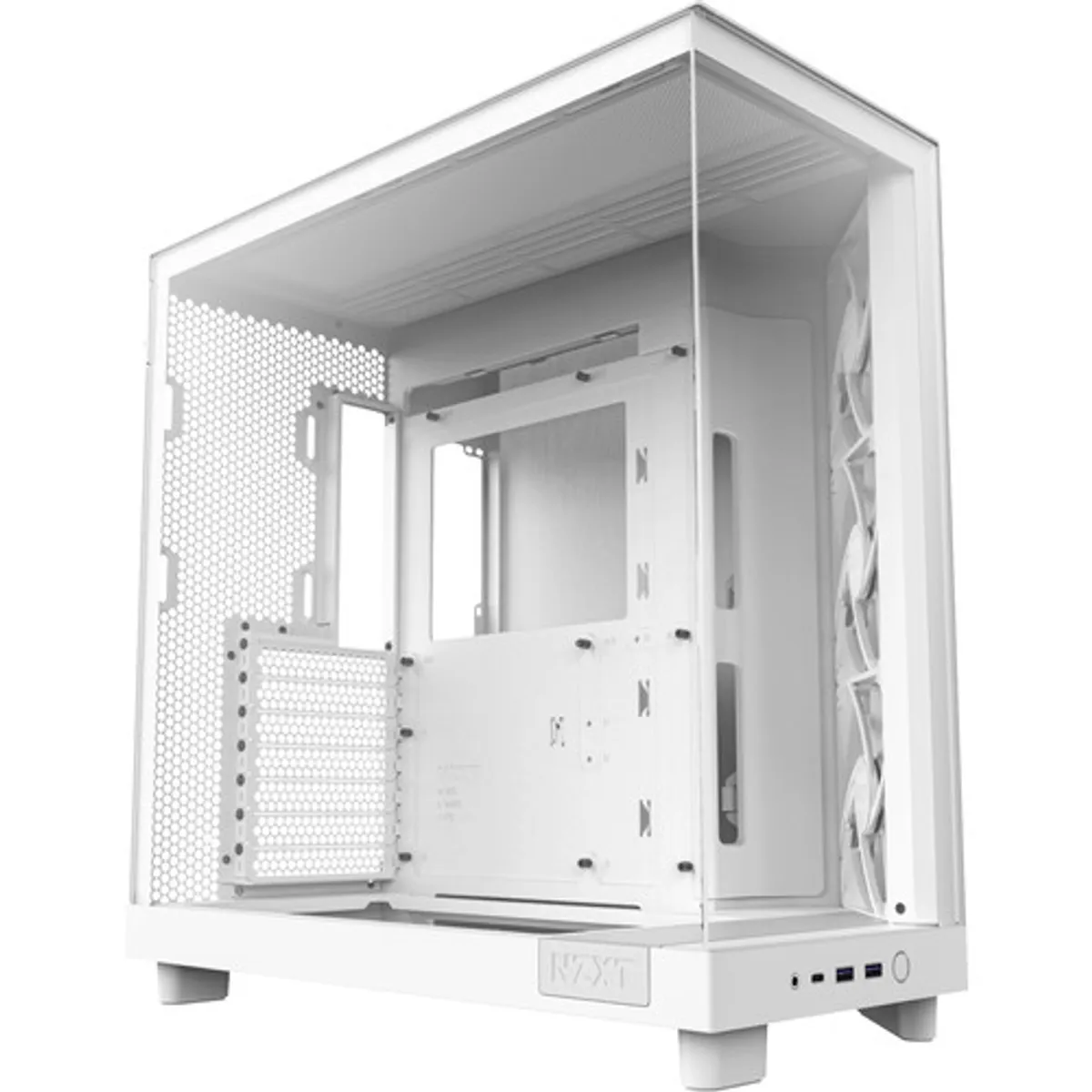 NZXT H6 Flow - Wit