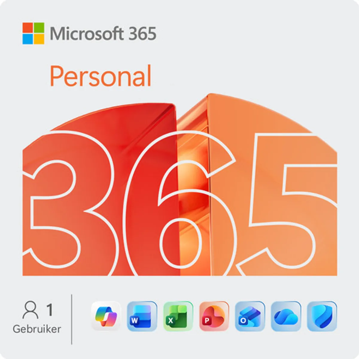Microsoft 365 Personal Meertalig Abonnement 1 Jaar - Digitaal