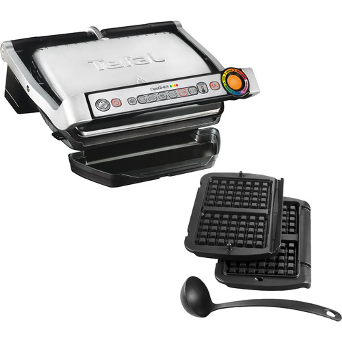 Tefal OptiGrill+ GC716D + Wafelaccessoire
