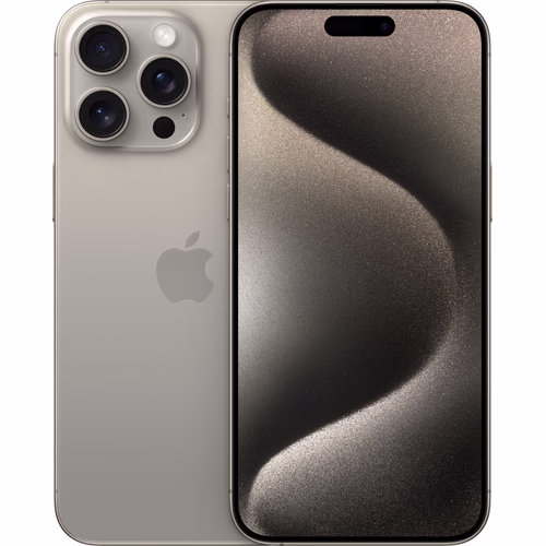 Refurbished iPhone 15 Pro Max 512GB Natural Titanium (Zichtbaar gebruikt)