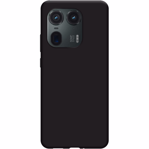 Just in Case Soft Design Motorola Edge 50 Ultra Back Cover Zwart