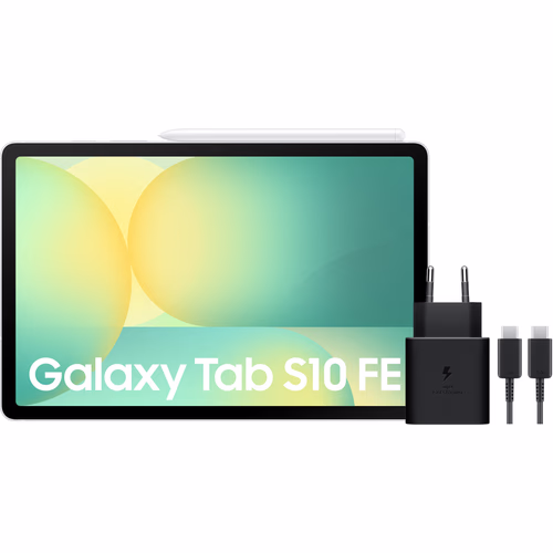 Samsung Galaxy Tab S10 FE 10,9 inch 128GB Wifi Zilver + Oplaadpakket