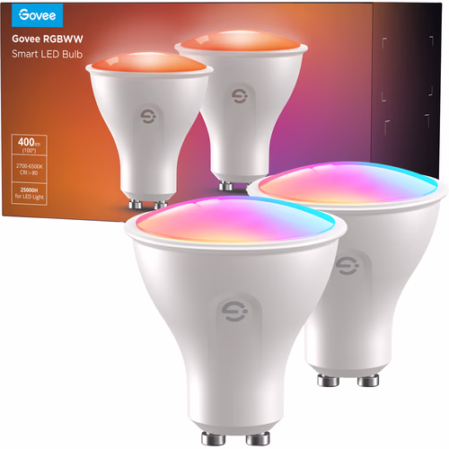Govee Wit en Gekleurd Licht GU10 2-pack