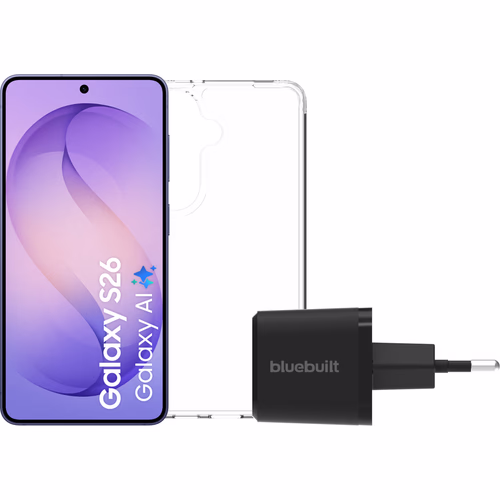 Samsung Galaxy S26 512GB Donkerblauw 5G + Basis Accessoirepakket