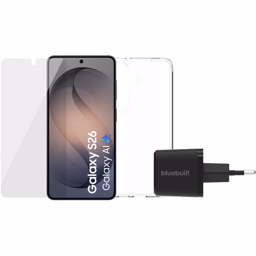 Samsung Galaxy S26 256GB Zwart 5G + Compleet Accessoirepakket