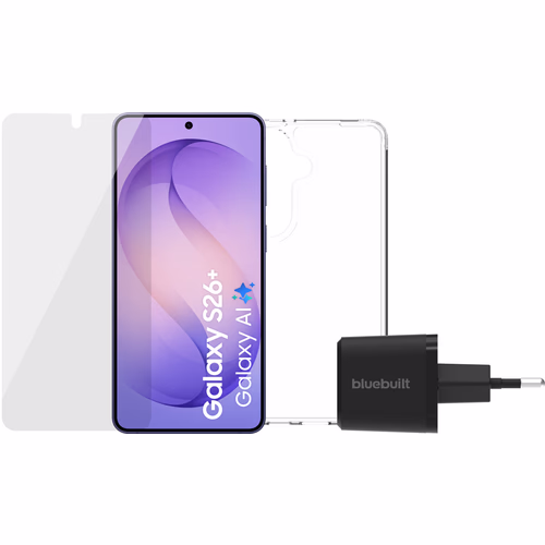 Samsung Galaxy S26 Plus 256GB Donkerblauw 5G + Compleet Accessoirepakket
