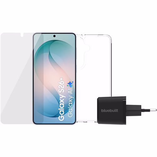 Samsung Galaxy S26 Plus 512GB Lichtblauw 5G + Compleet Accessoirepakket