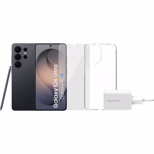 Samsung Galaxy S26 Ultra 1TB Zwart 5G + Compleet Accessoirepakket
