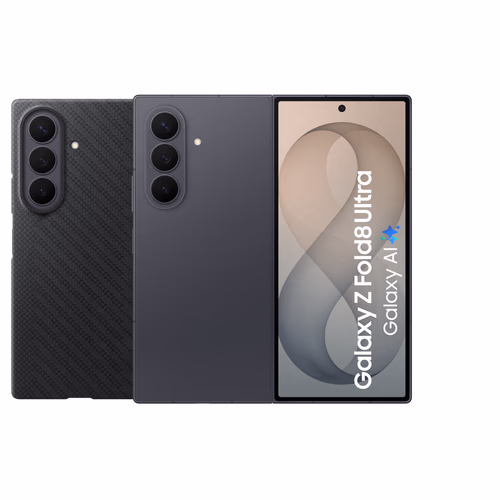 Samsung Galaxy Z Fold 8 Ultra 512GB Zwart 5G + Carbon Back Cover met Magneet Zwart