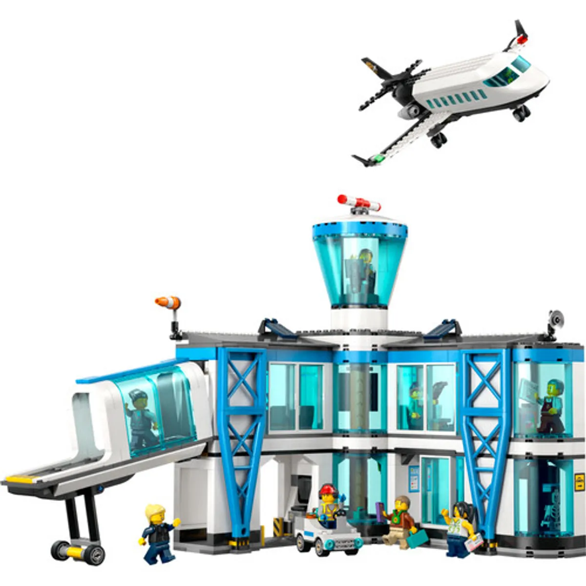 LEGO City Luchthaven met Vliegtuig 60502