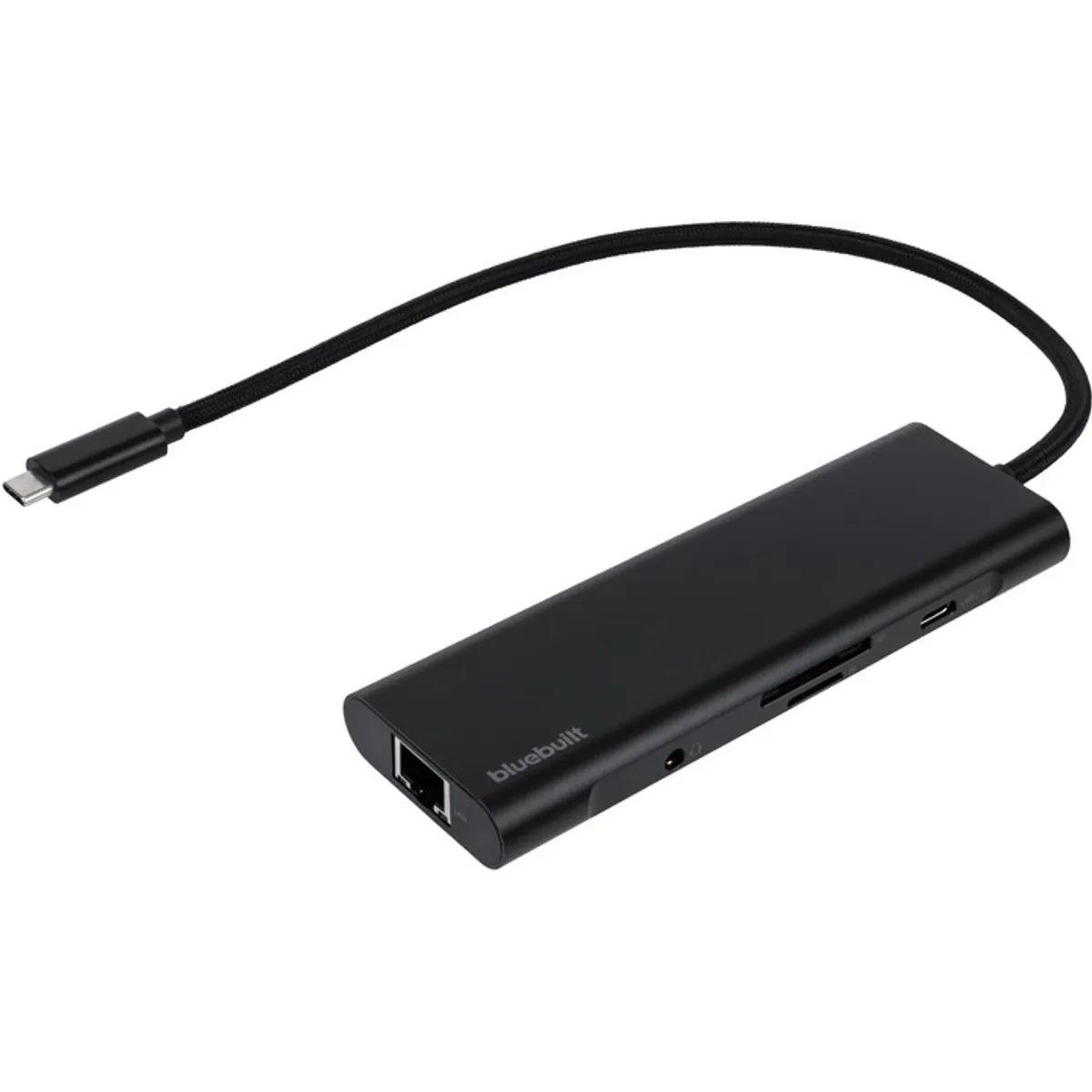 BlueBuilt 8-in-1 HDMI Docking Station met Usb C Zwart