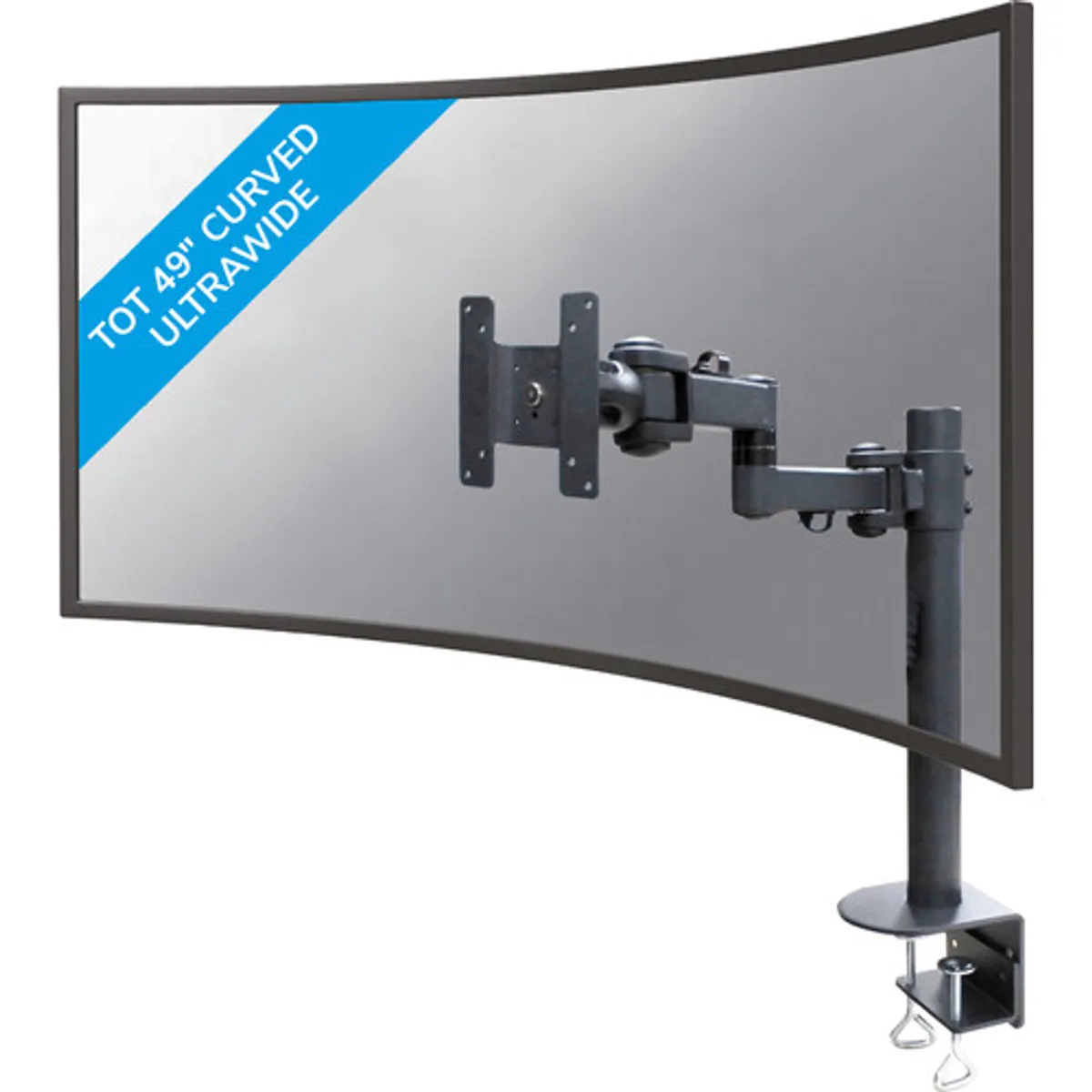 Neomounts FPMA-D960BLACKPLUS Monitorarm High Capacity Zwart