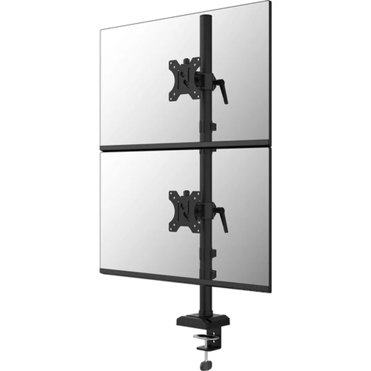 Neomounts NERO DS60-600BL2V Monitorarm Zwart