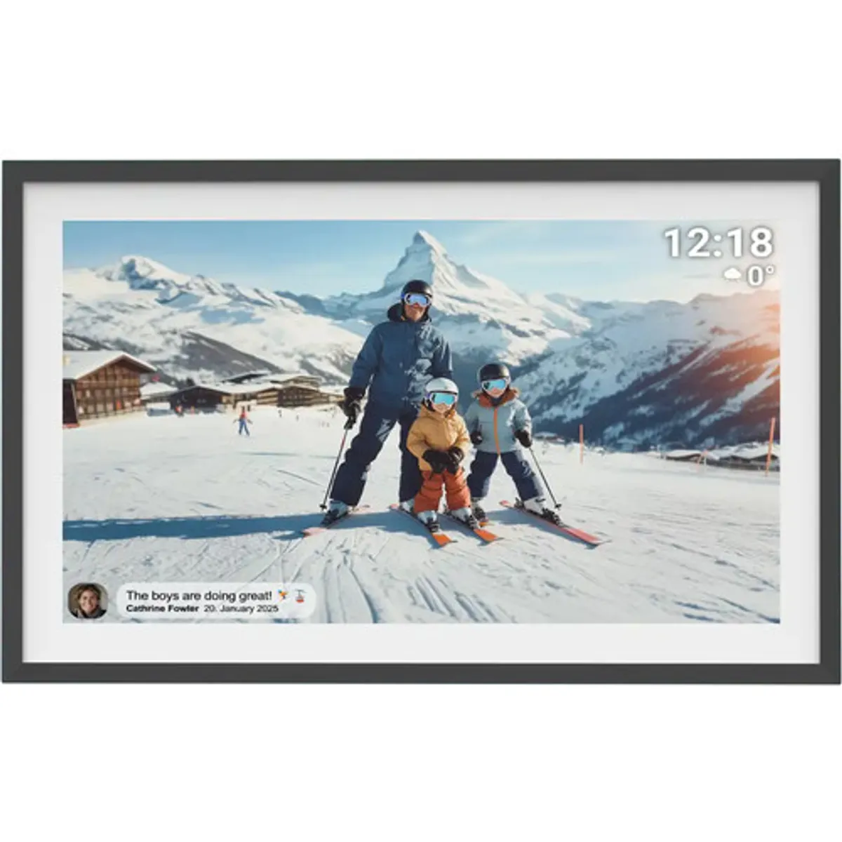 Denver PFF-1081 Ambilight Zwart