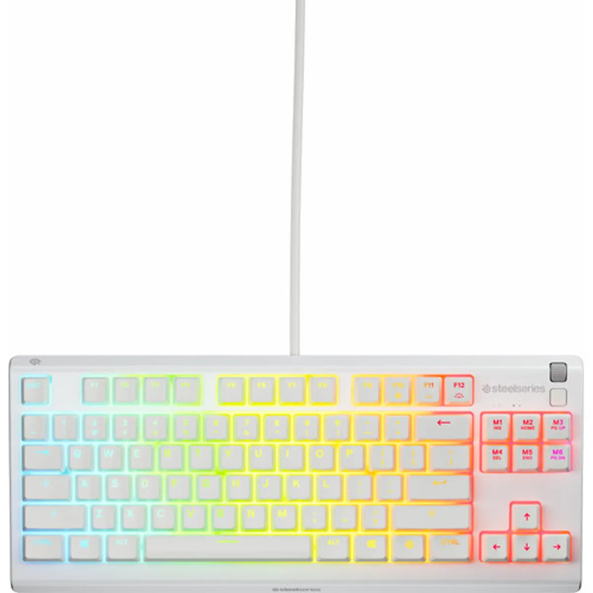 SteelSeries Apex 3 TKL Gaming Toetsenbord Qwerty Wit