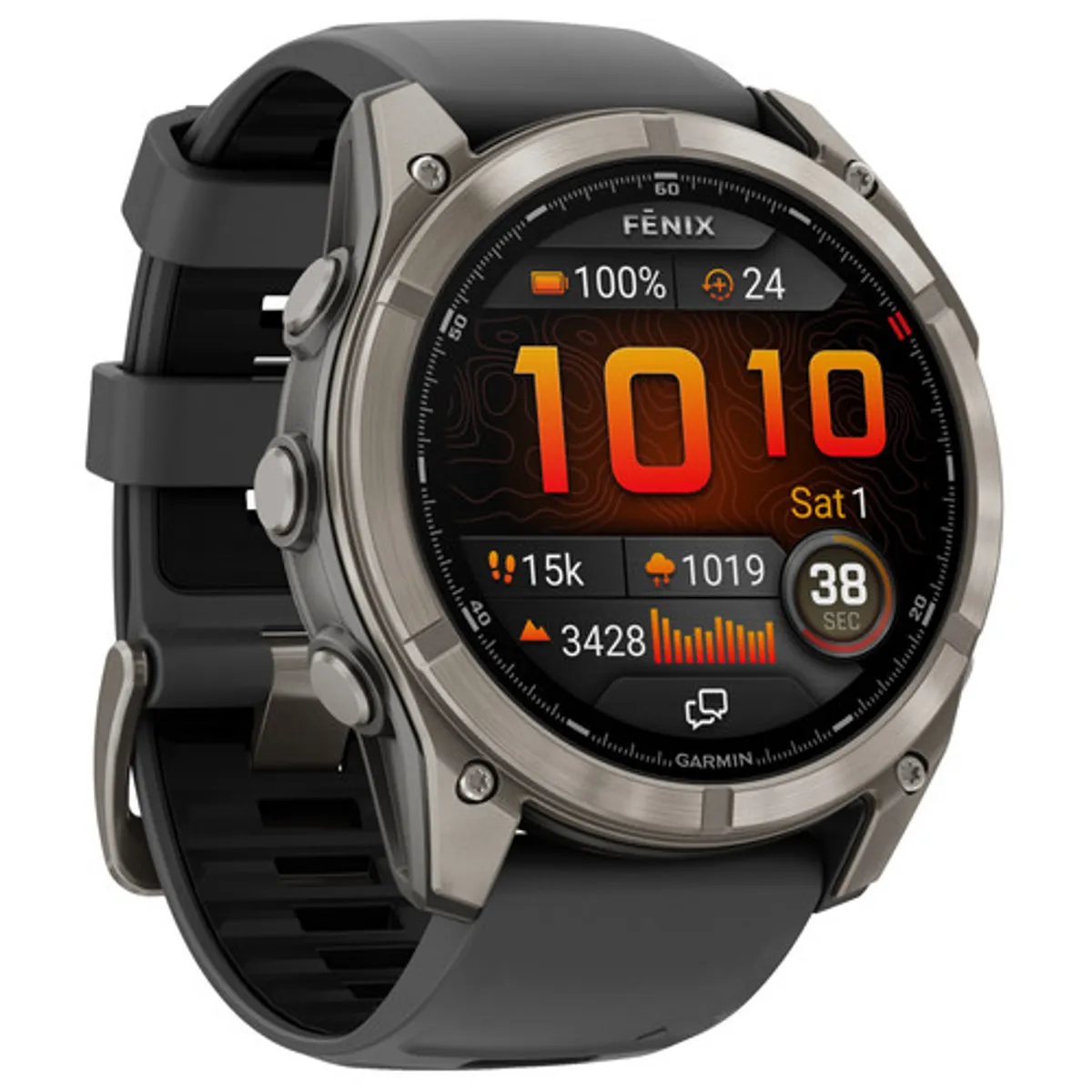 Garmin Fenix 8 Pro Grijs LTE 51 mm