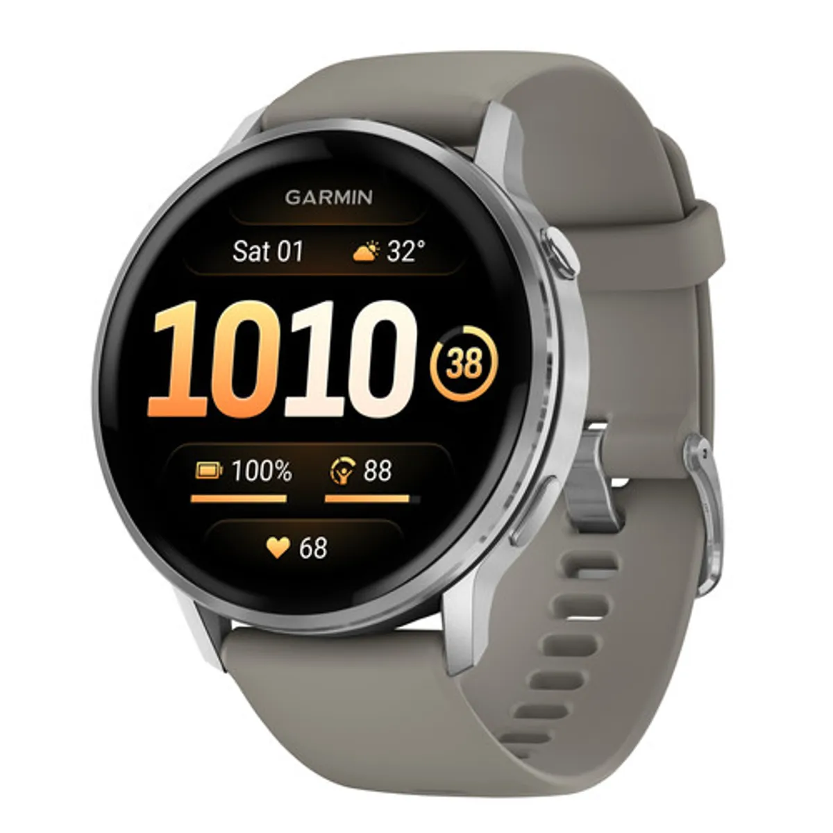 Garmin Venu 4 Zilver/Grijs 45 mm