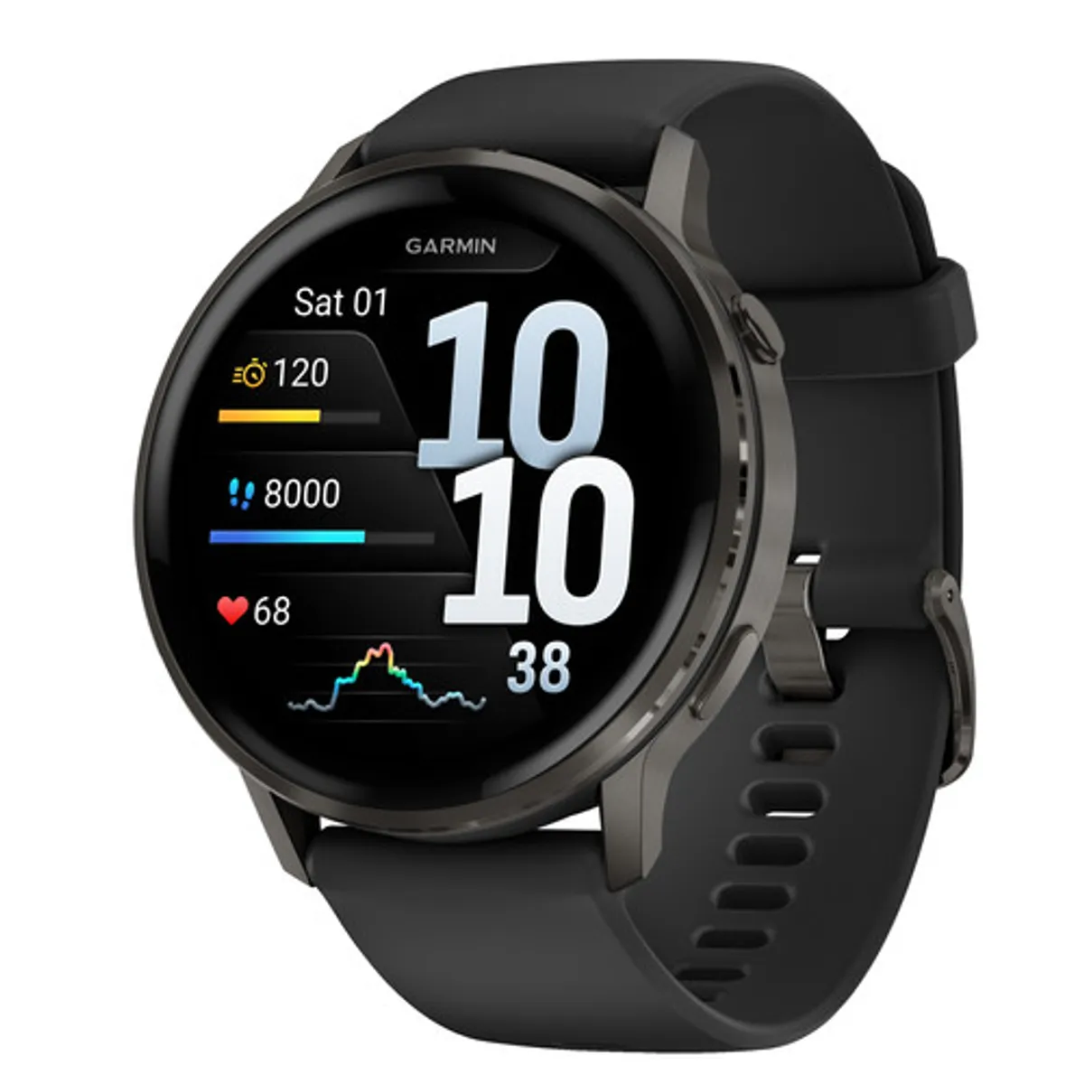Garmin Venu 4 Zwart 45 mm