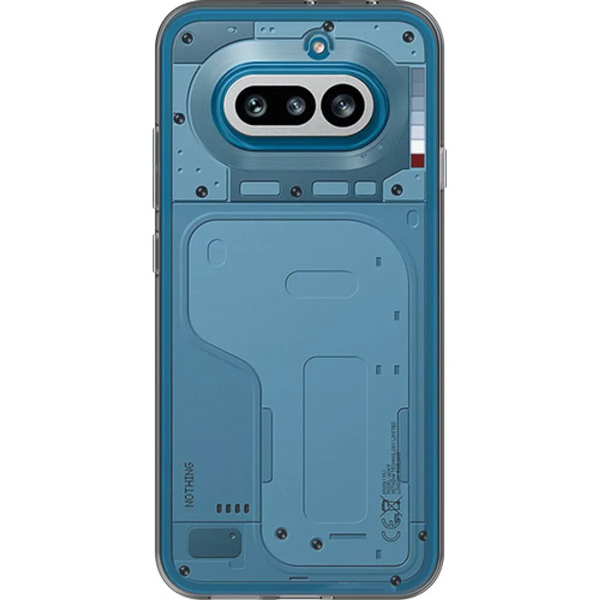 Just in Case KickLite Nothing Phone (4a) Back Cover Transparant