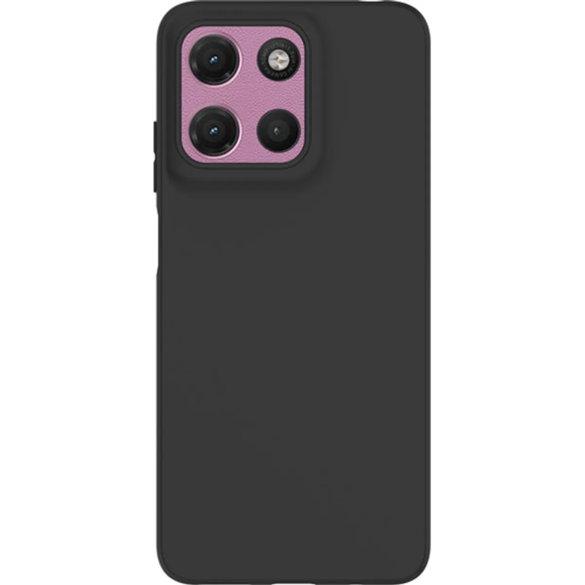 Just in Case Soft Design Motorola Moto G17 / G17 Power Back Cover Zwart