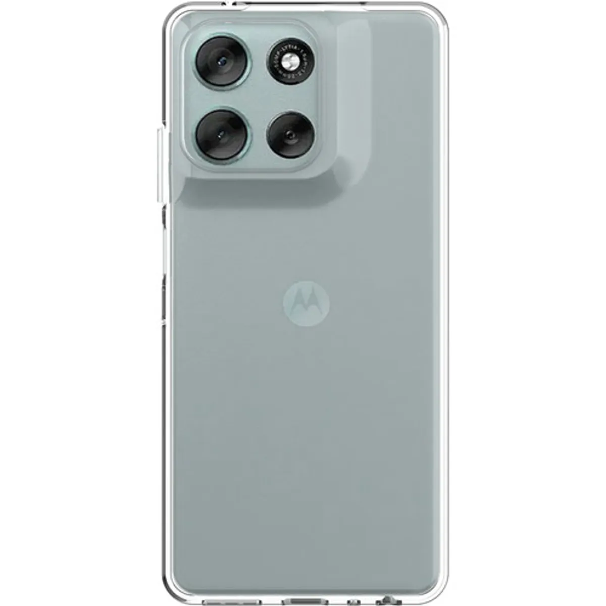 Just in Case Soft Design Motorola Moto G56 Back Cover Transparant