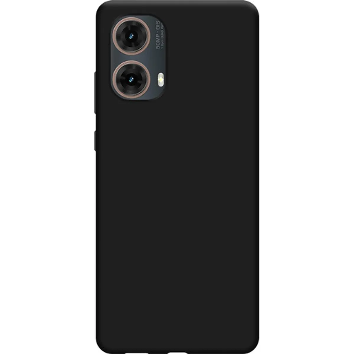 Just in Case Soft Design Motorola Moto G85 Back Cover Zwart