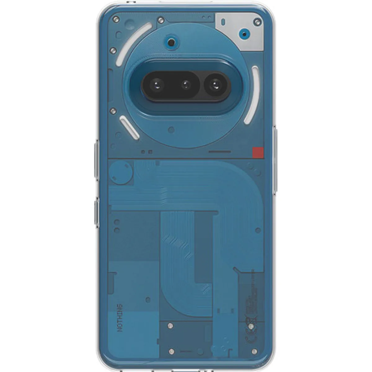 Just in Case Soft Design Nothing Phone (3a) Back Cover Transparant