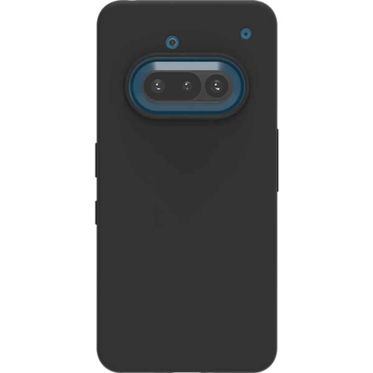 Just in Case Soft Design Nothing Phone (3a) Back Cover Zwart