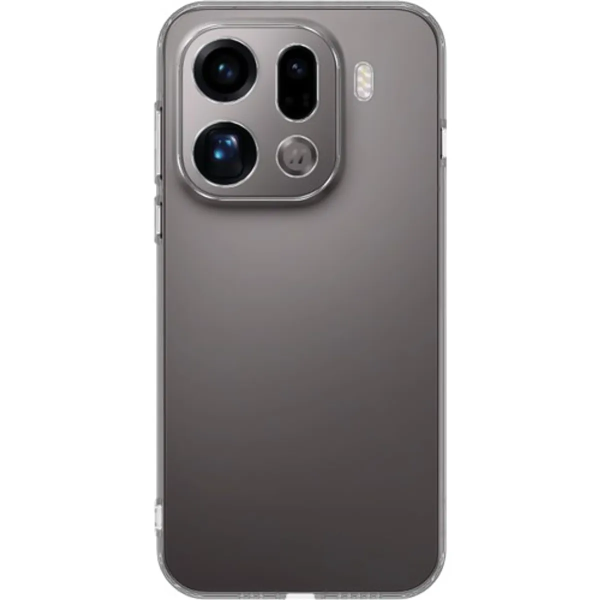 Just in Case Soft Design Oppo Find X9 Pro Back Cover Transparant