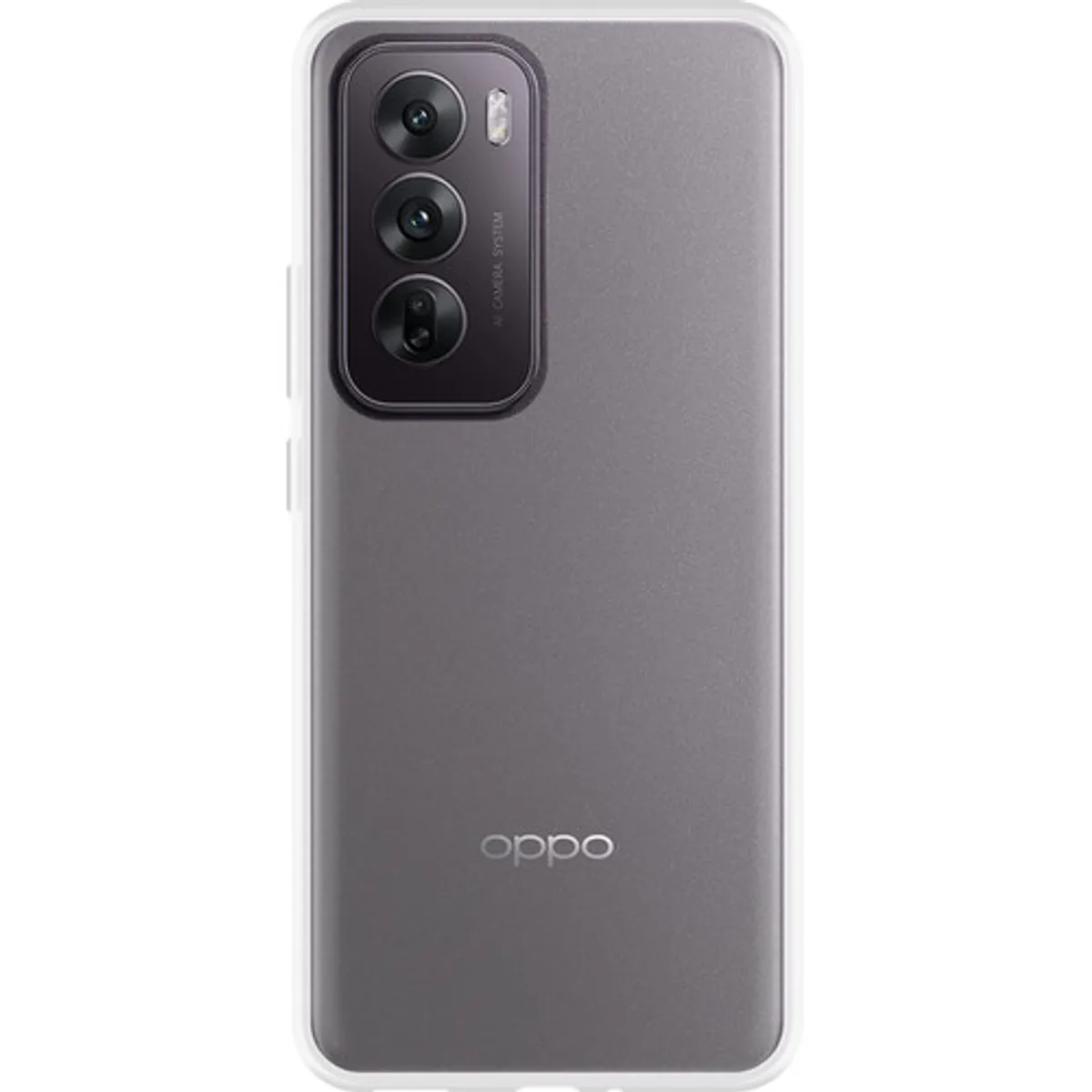 Just in Case Soft Design Oppo Reno12 Soft Back Cover Transparant