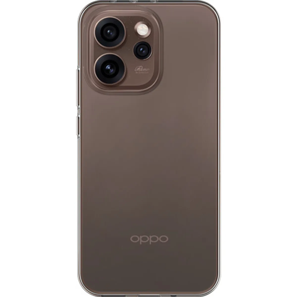 Just in Case Soft Design OPPO Reno15 Pro Back Cover Transparant