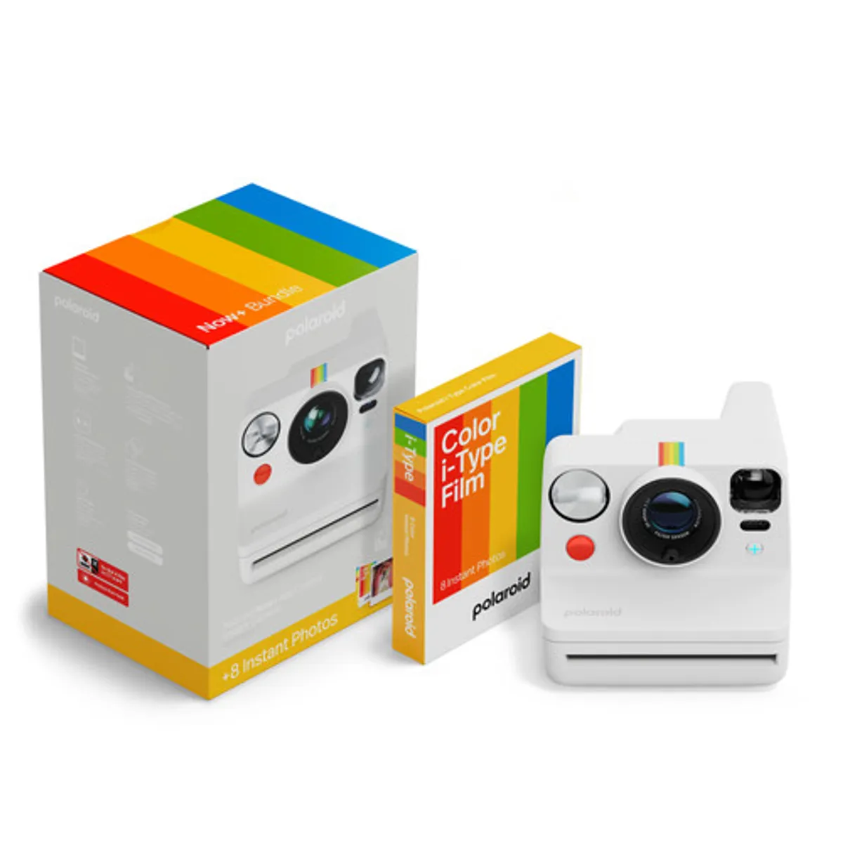Polaroid Now+ 3 Wit + Color Film (8 stuks)