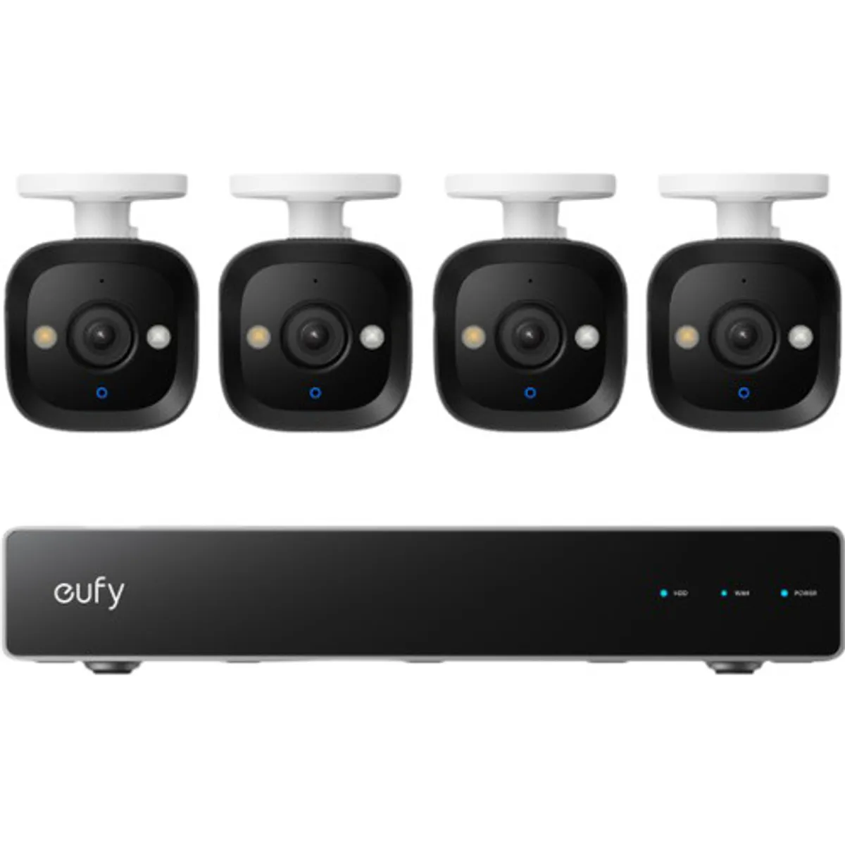 Eufy PoE Security System + NVR + E40 4-Pack