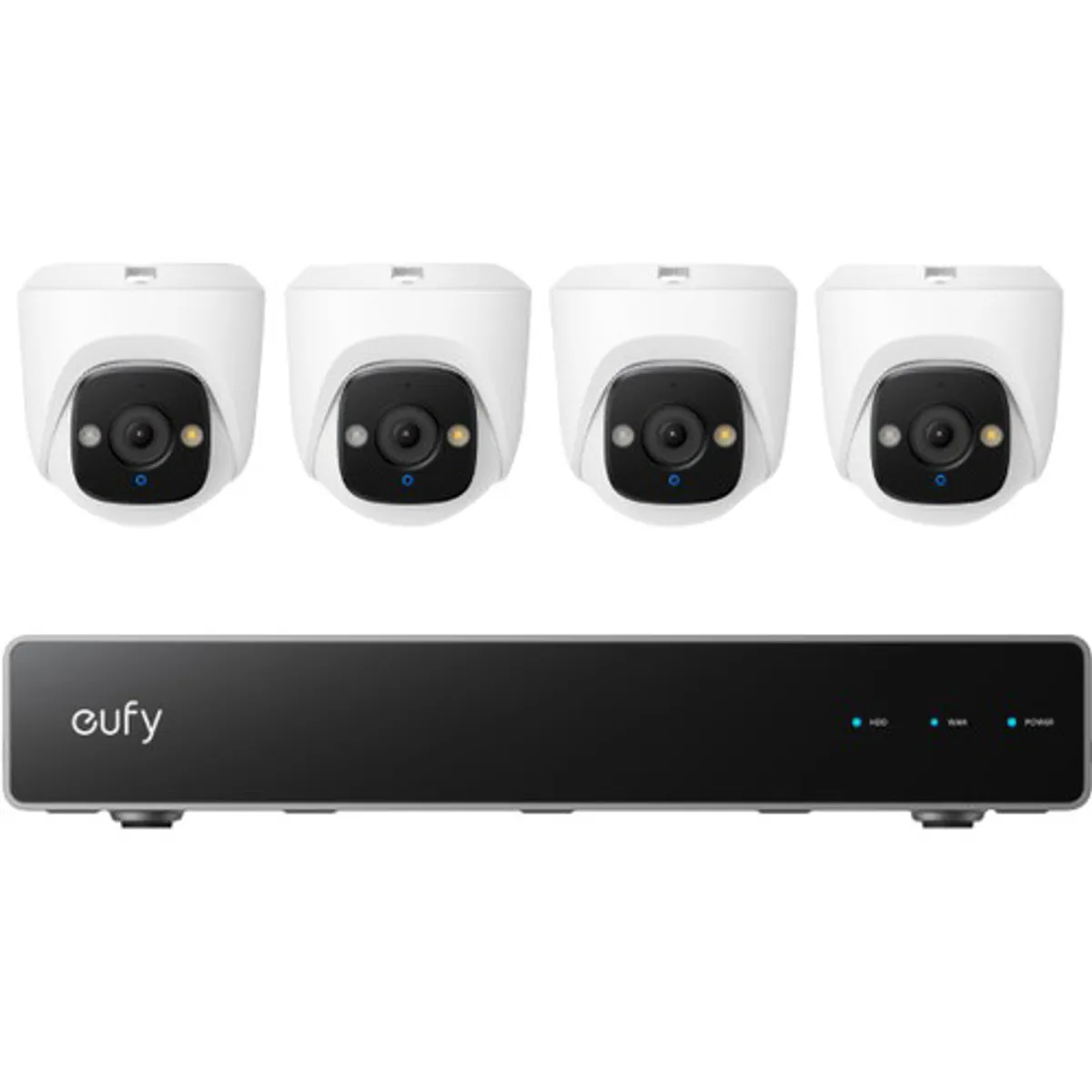 Eufy PoE Security System + NVR + E41 4-Pack