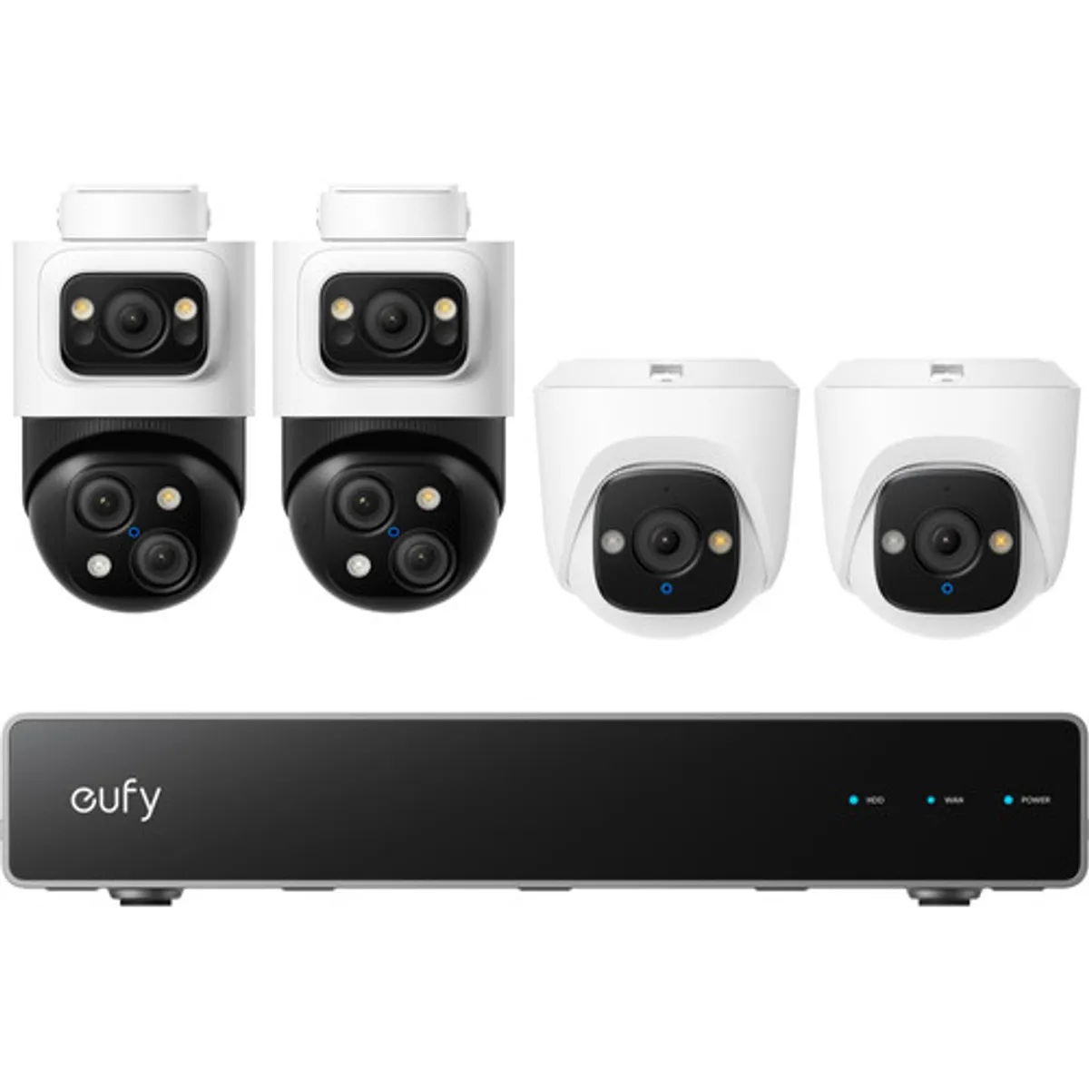 Eufy PoE Security System + NVR + S4 2-Pack + E41 2-Pack