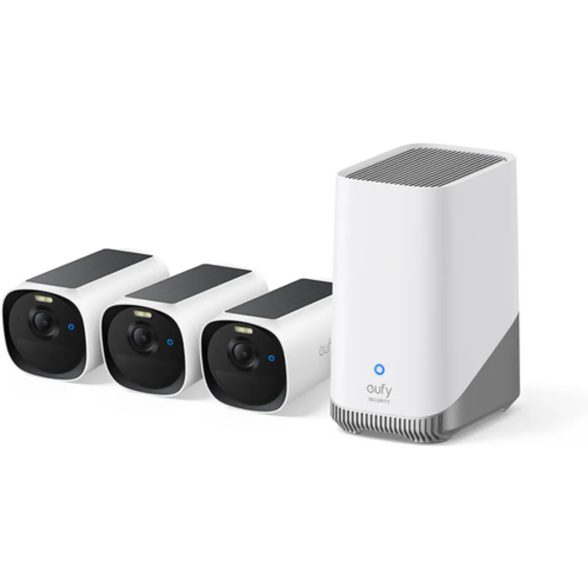 EufyCam E40 3-Pack + HomeBase 3