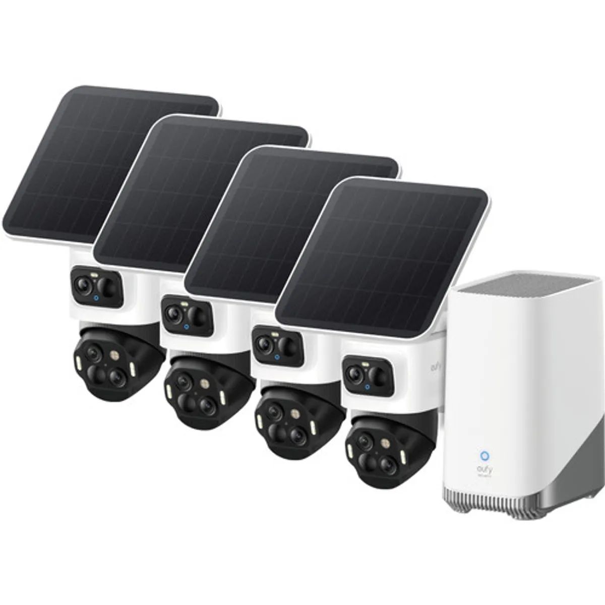 Eufycam S4 4-pack + Homebase 3