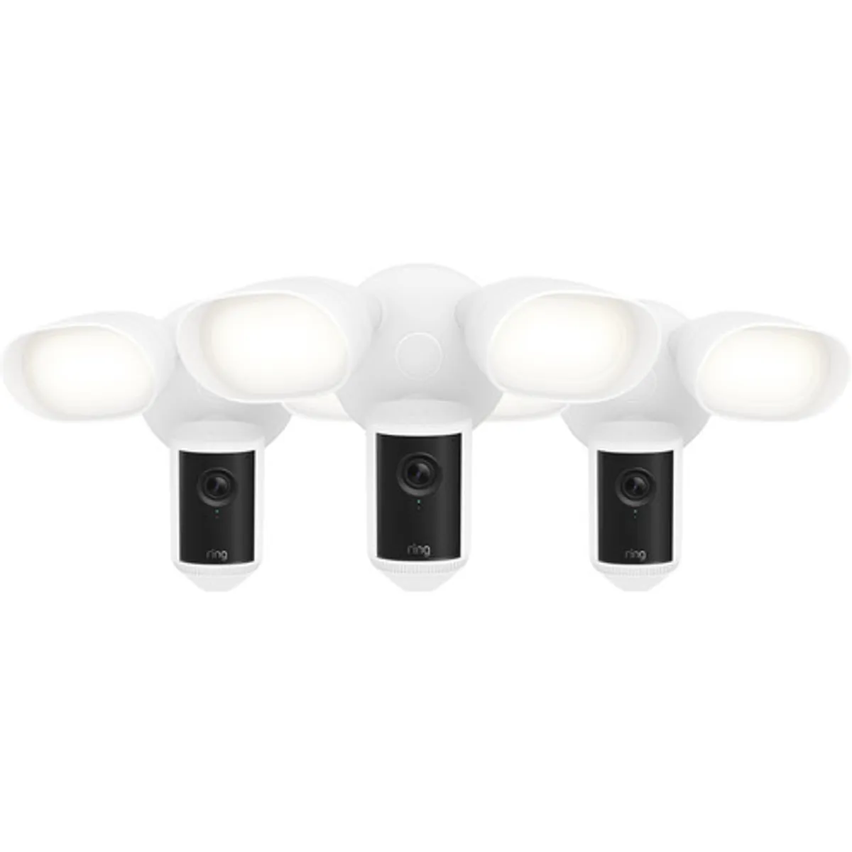 Ring Floodlight Camera Wired Pro 2e Generatie Wit 3-Pack