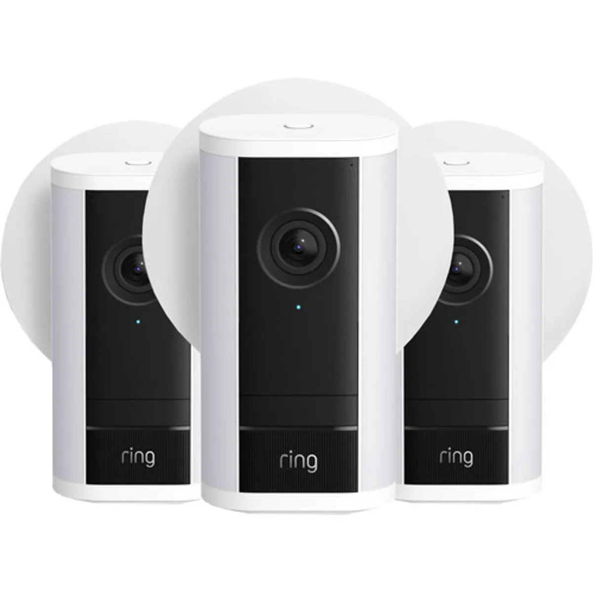 Ring Spotlight Camera Pro 2e Generatie Stekker Wit 3-Pack