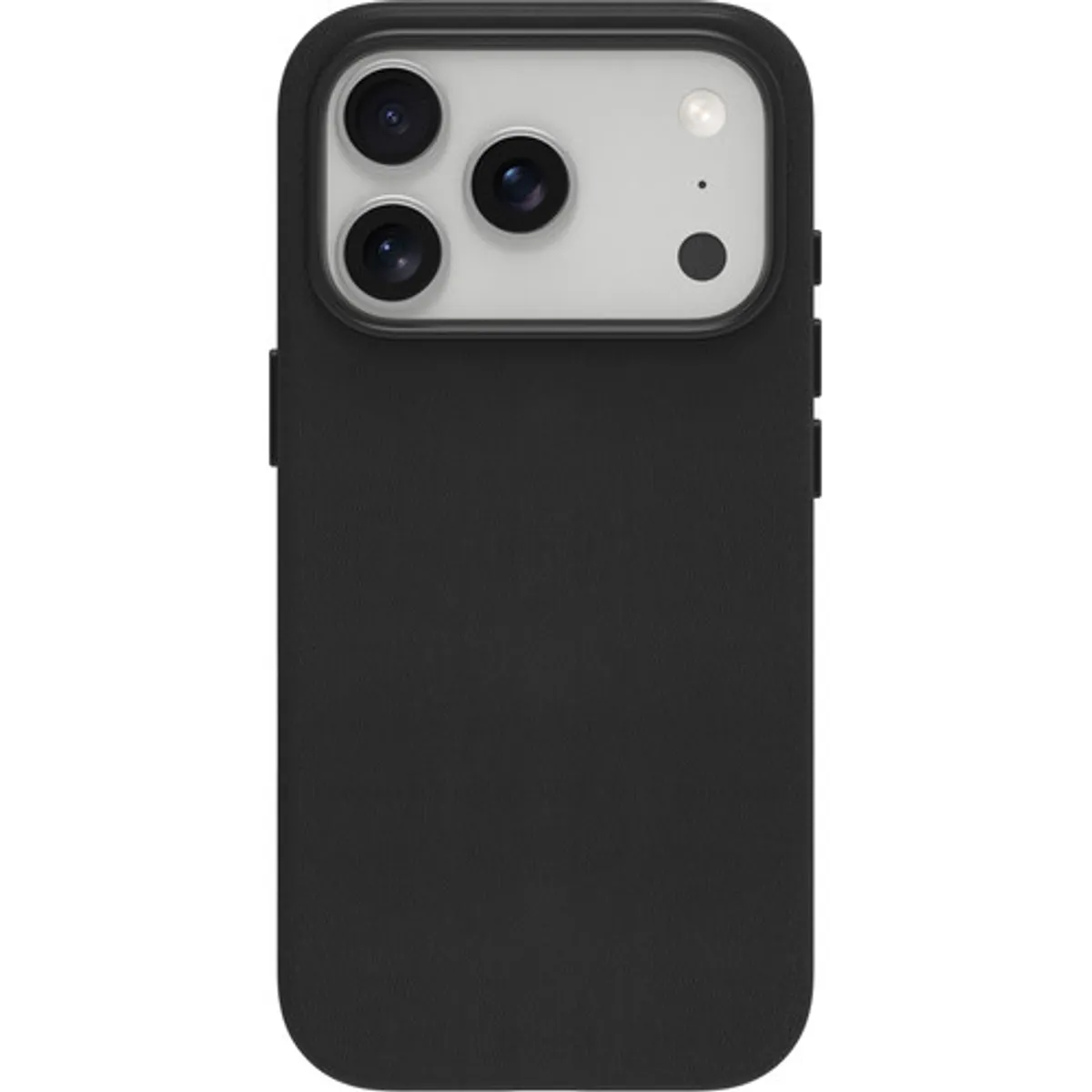 BlueBuilt Back Cover met MagSafe iPhone 18 Pro Leer Zwart