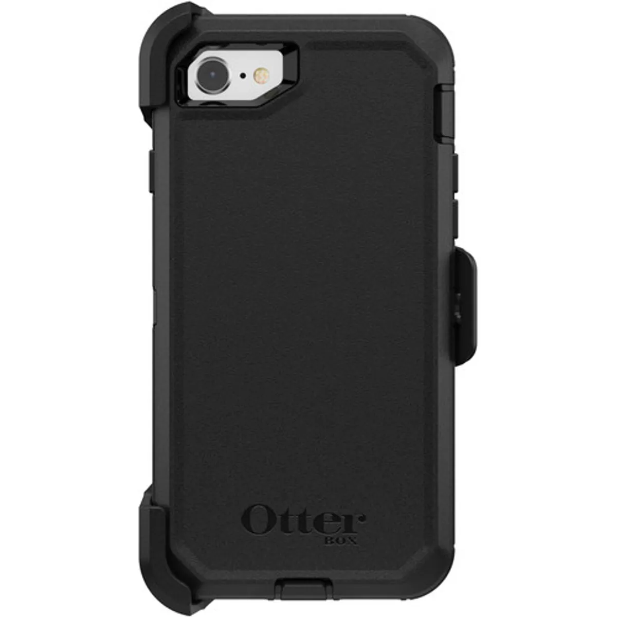OtterBox Defender Apple iPhone SE 2022 / SE 2020 / 8 / 7 Back Cover Zwart