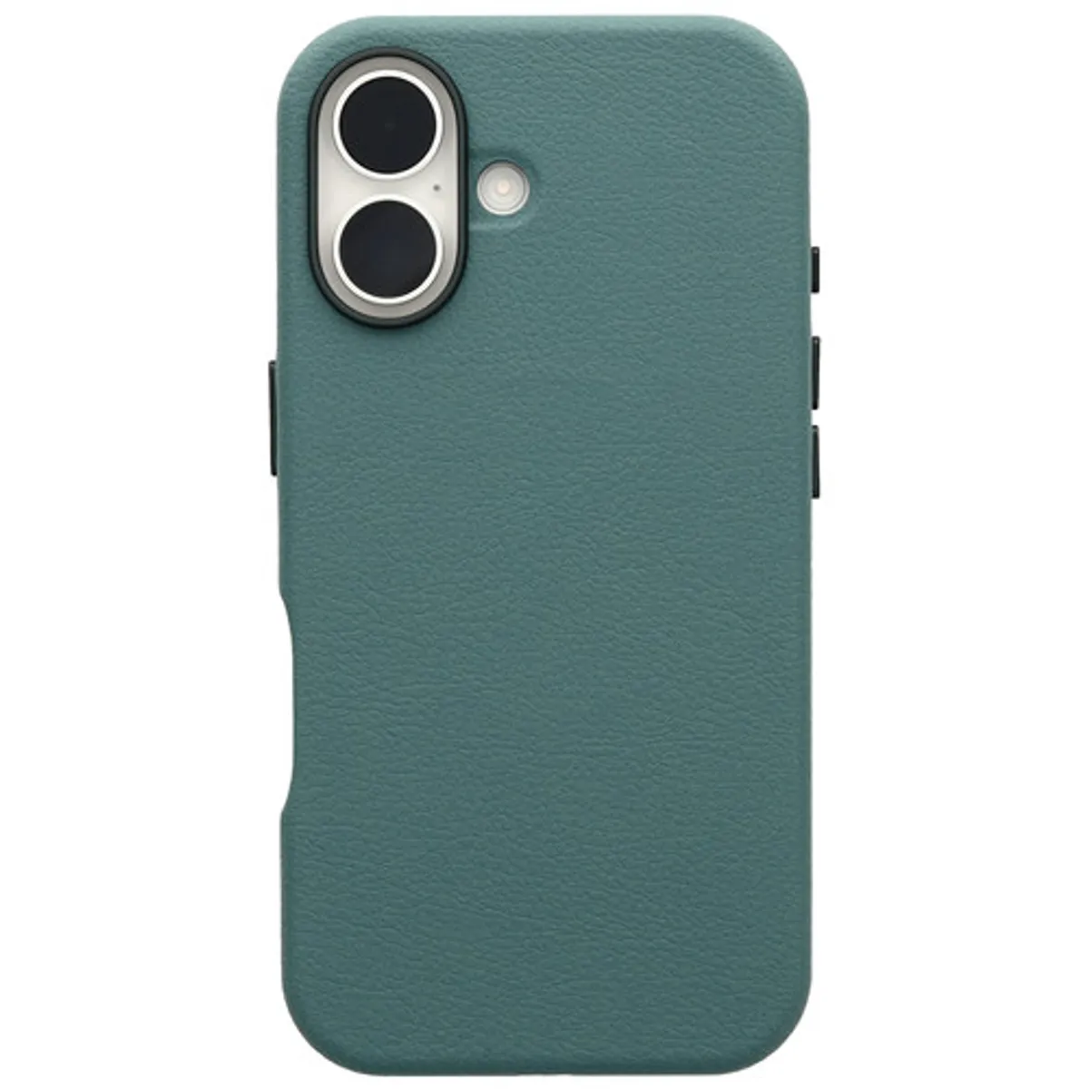 OtterBox Symmetry Apple iPhone 16 Back Cover met MagSafe Magneet Leer Groen
