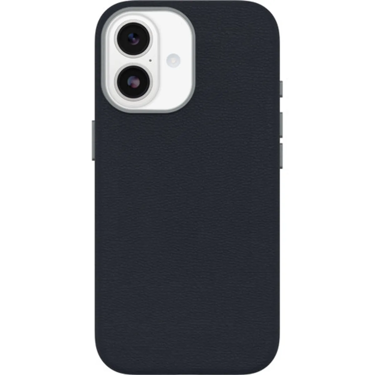 OtterBox Symmetry iPhone 17 Back Cover met MagSafe Magneet Leer Blauw