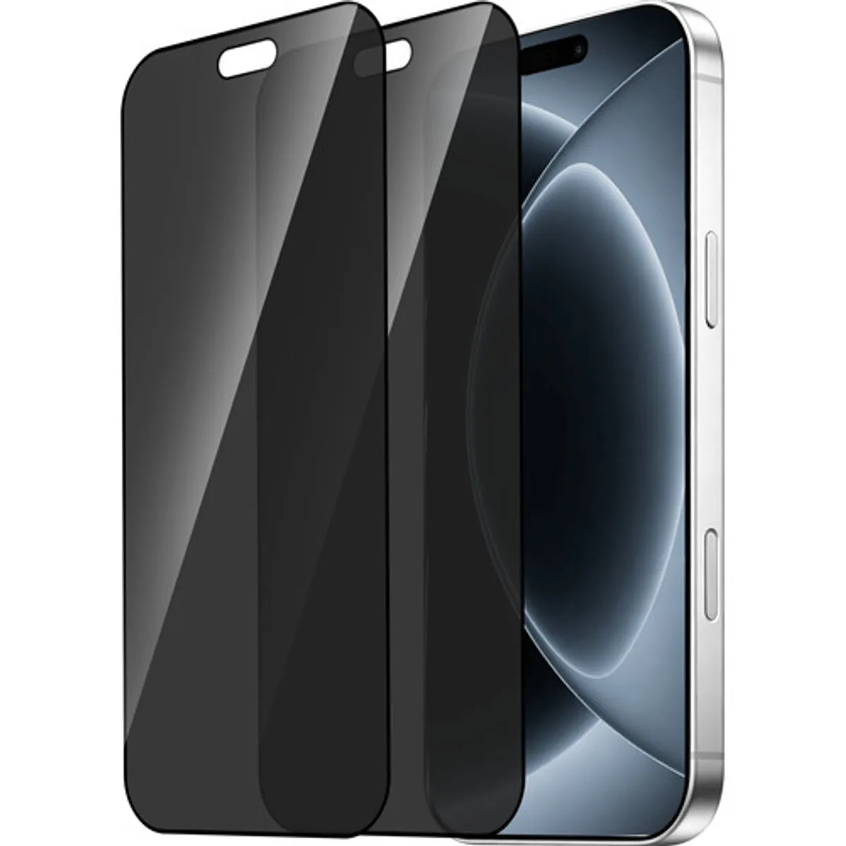 BlueBuilt iPhone 18 Pro Privacy Filter Screenprotector Glas Duo Pack