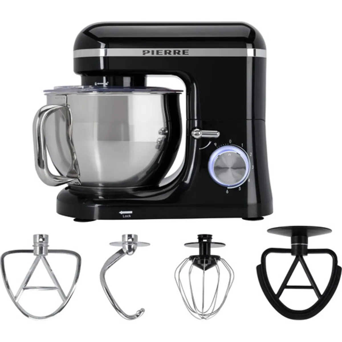 Pierre Patissier Mixer SM5000 Zwart
